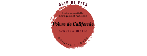Huile essentielle de Poivre de Californie